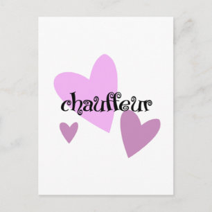 Carte Postale Chauffeur
