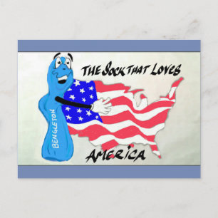 Carte postale Chaussettes Bengleton