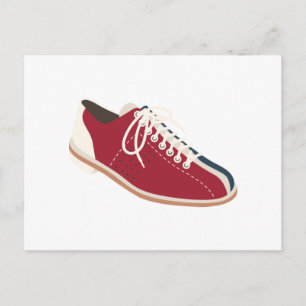 Carte Postale Chaussure de Bowling