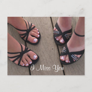 Carte postale Chaussures