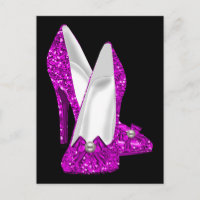 Chaussures à talons hauts Stiletto Paillettes Rose