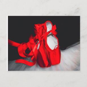 Carte postale Chaussures de ballet
