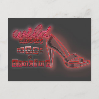 Carte Postale chaussures et danse