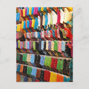 Carte Postale Chaussures marocaines