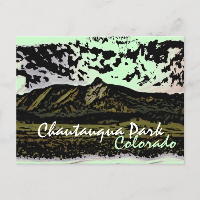Carte postale Chautauqua Park Colorado (Devant)