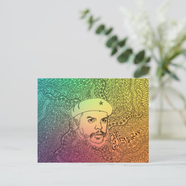 Carte postale Che Guevara (Debout devant)
