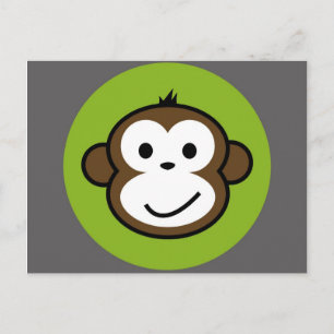Carte Postale Cheeky Monkey
