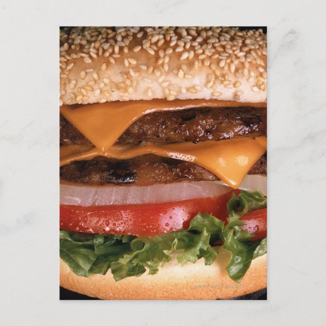 Carte Postale Cheeseburger (Devant)