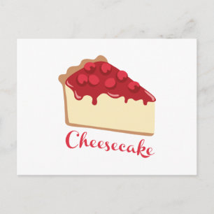 Carte Postale Cheesecake