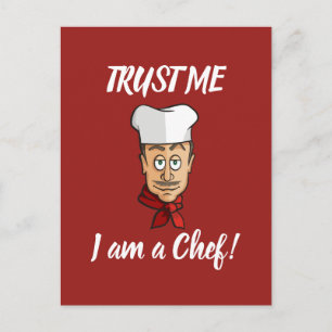 Carte Postale Chef