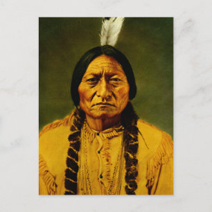 Carte Postale Chef amérindien Sitting Bull