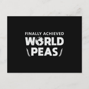 Carte Postale Chef Cook Cuisine Finalement Atteint World Peas Ca