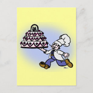 Carte Postale Chef cuisinier