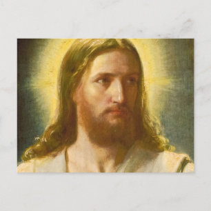 Carte Postale Chef du Christ par Carl Heinrich Bloch