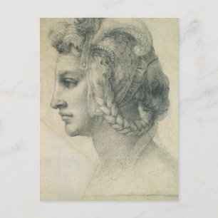 Carte Postale Chef idéal d'une femme de Michel-Ange
