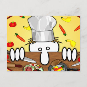 Carte postale Chef Kilroy