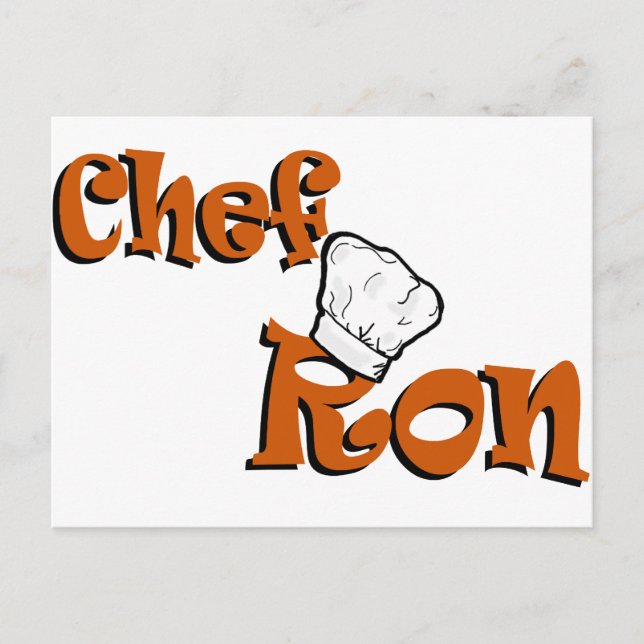 Carte Postale Chef Ron (Devant)