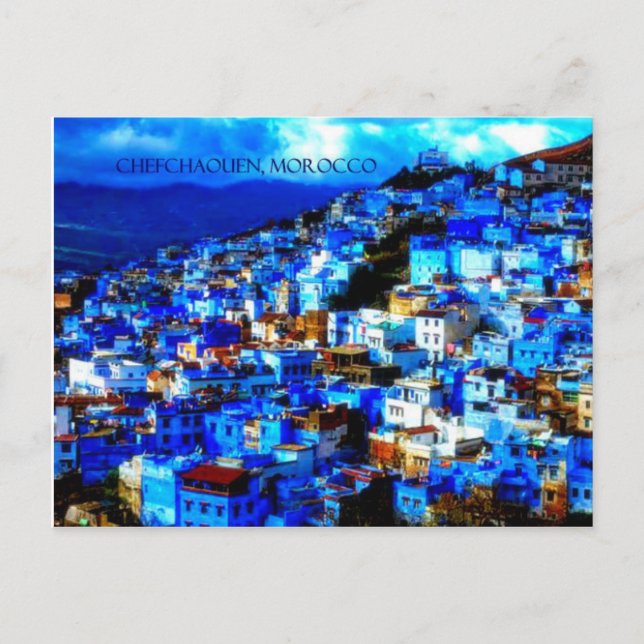Carte postale Chefchaouen, Maroc (Devant)