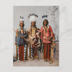 Carte Postale Chefs Apache Garfield Ouche Te Foya 1899