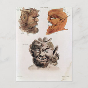 Carte Postale Chefs de démons maléfiques