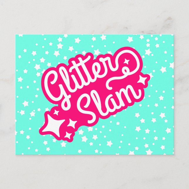 Carte Postale Chelem parties scintillant (Devant)