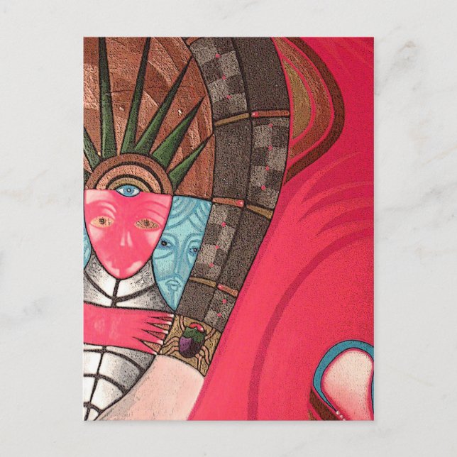 Carte Postale Chemin d'accès (Devant)