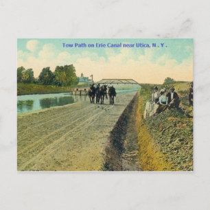 Carte postale Chemin d'accès du canal Erie