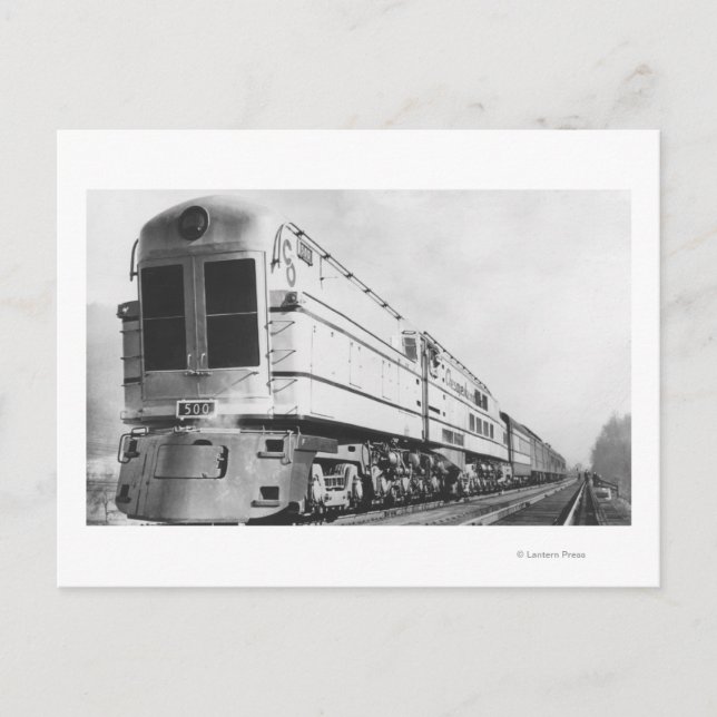 Carte Postale Chemin de fer Chesapeake & Ohio "500" (Devant)