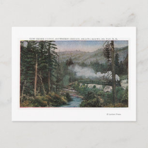 Carte Postale Chemin de fer du Pacifique Sud