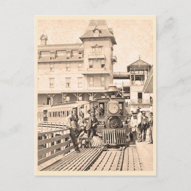 Carte Postale Chemin de fer et train Vineyard de Martha photo vi (Devant)
