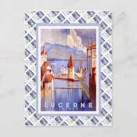 Chemin de fer suisse vintage Luzern Suisse