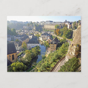 Carte postale Chemin de la Corniche - Luxembourg