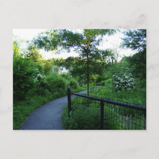 Carte Postale Chemin de marche vers la maison de bord