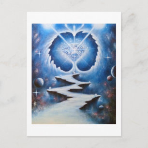 Carte Postale Chemin du coeur