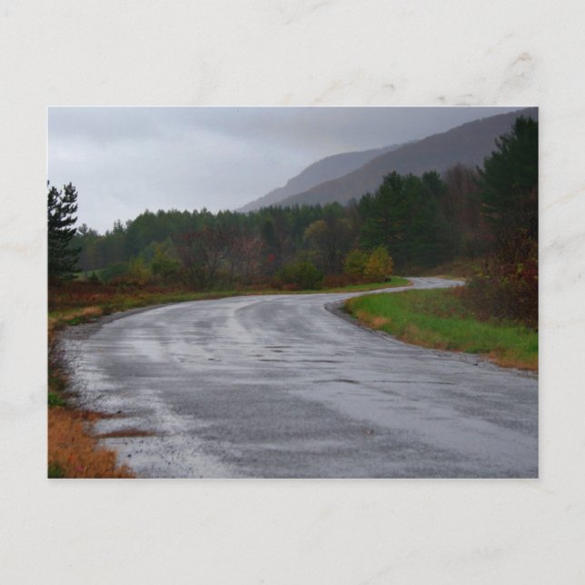 Carte Postale Chemin Hunter Mountain (Devant)