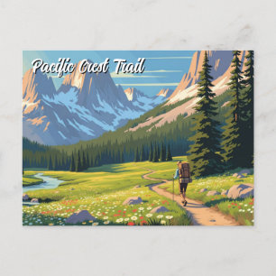Carte Postale Chemin Pacific Crest