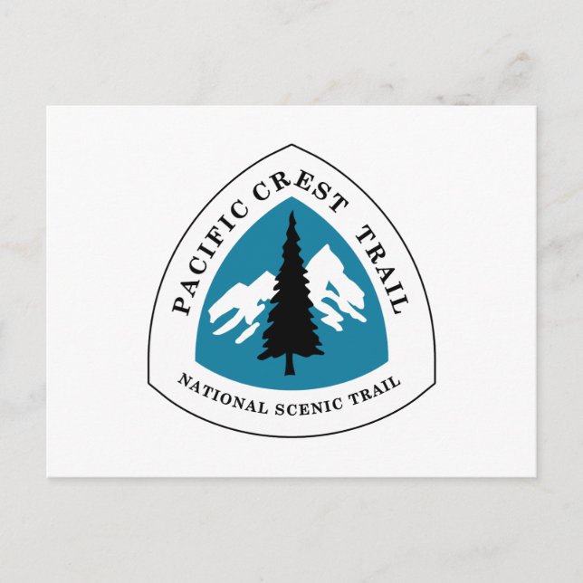 Carte Postale Chemin Pacific Crest (Devant)