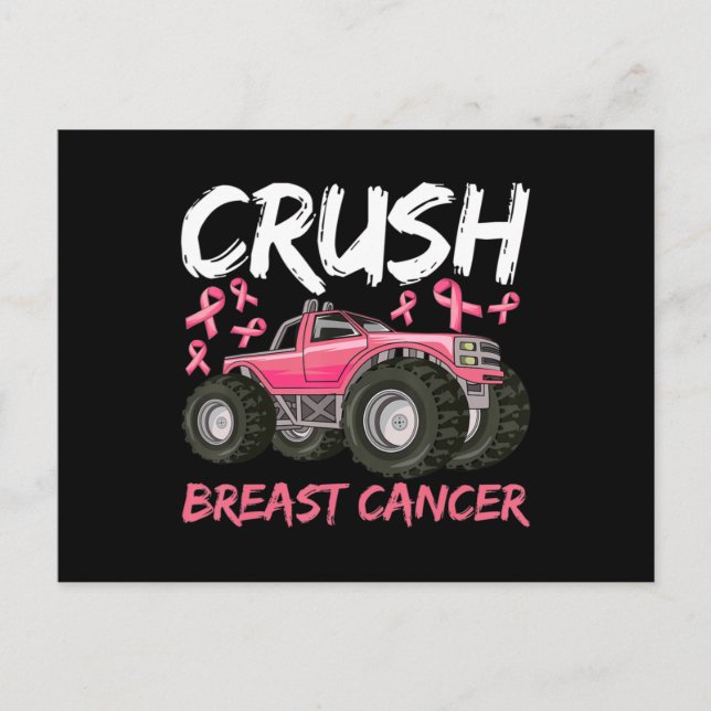 Carte Postale chemise de sensibilisation au cancer du sein pour  (Devant)