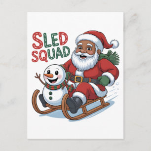 Carte Postale Chemise Père Noël Vintage Noël 2025 T Shirt