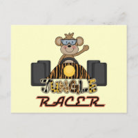 Chemises et cadeaux de singe de course