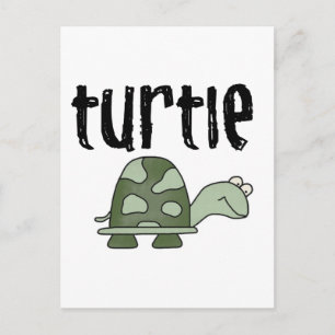 Carte Postale Chemises et cadeaux de tortues