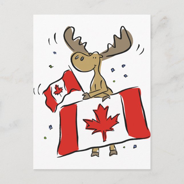 Carte Postale Chemises et cadeaux d'orignaux 86 (Devant)