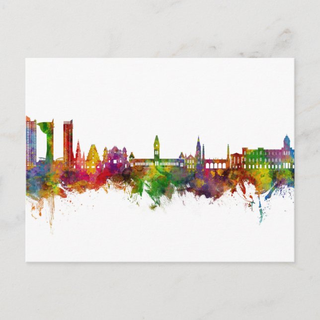 Carte Postale Chennai Skyline Inde (Devant)
