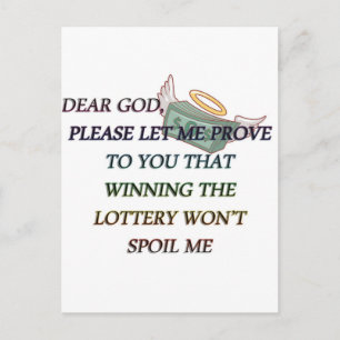 CARTE POSTALE CHER DIEU