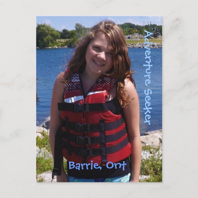 Carte Postale Chercheur d'aventure (Devant)