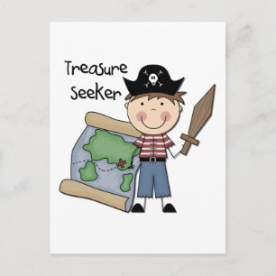 Carte Postale Chercheur de trésors - T-shirts et cadeaux pour ga