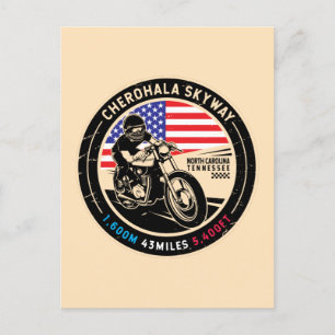 Carte Postale Cherohala Skyway National Pittoresque Byways Motor