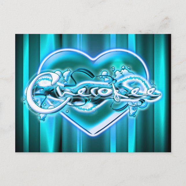 Carte Postale Cherokee (Devant)