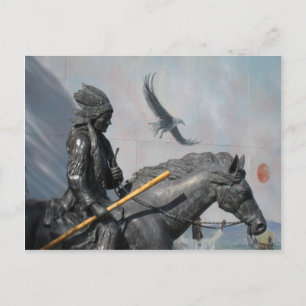 Carte Postale Cherokee & Aigle