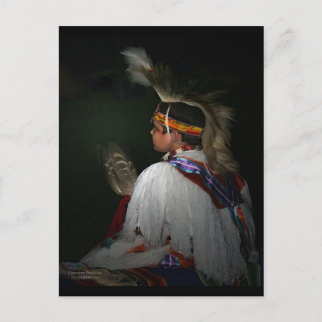 Carte Postale Cherokee Boy (Devant)
